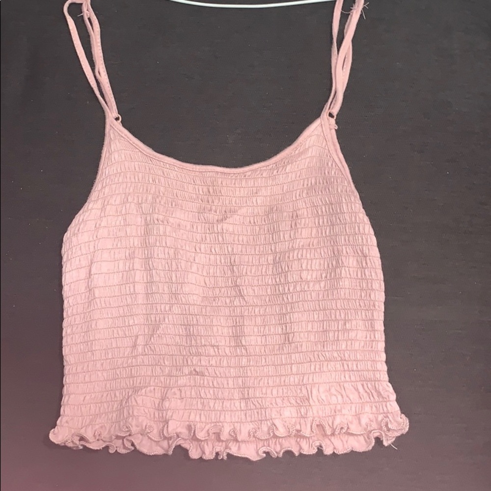 Pink Crop Top